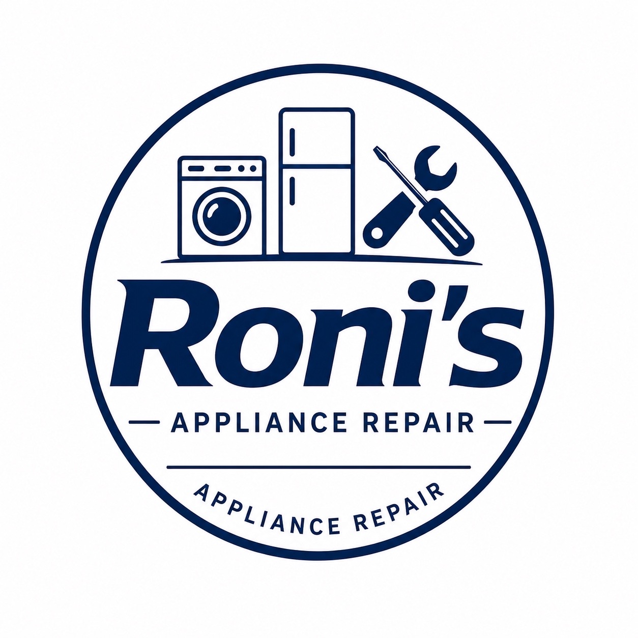 Roni's Appliance Repair Logo